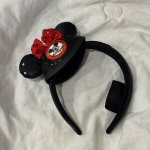 Disney Black and Red Minnie Mouse Headband